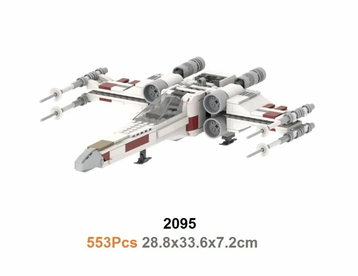 Star Wars X-Wing Fighter Lego Minifigure - Image 1
