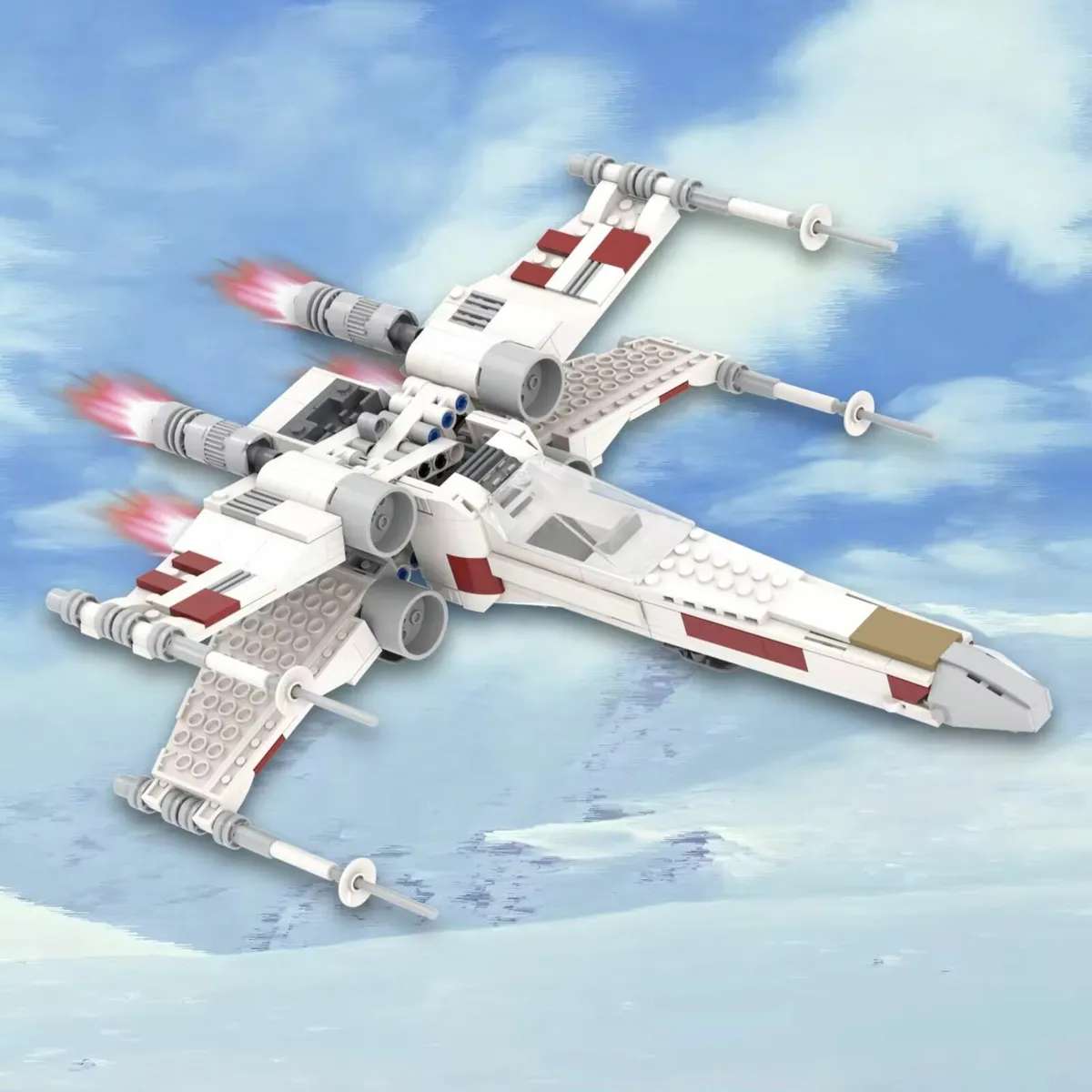 Star Wars X-Wing Fighter Lego Minifigure - Image 3