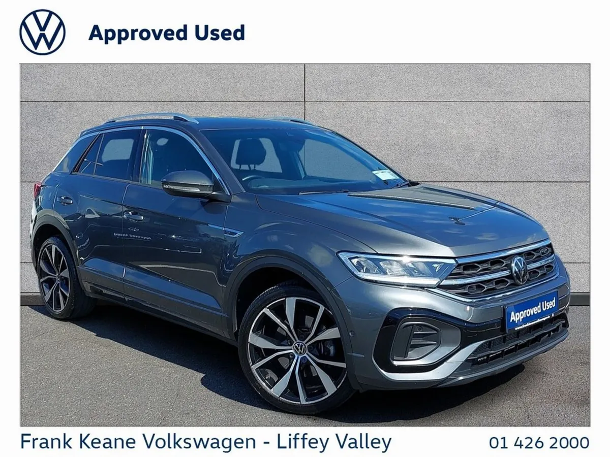 Volkswagen T-Roc R-line Auto 1.5tsi 150BHP  rear - Image 1