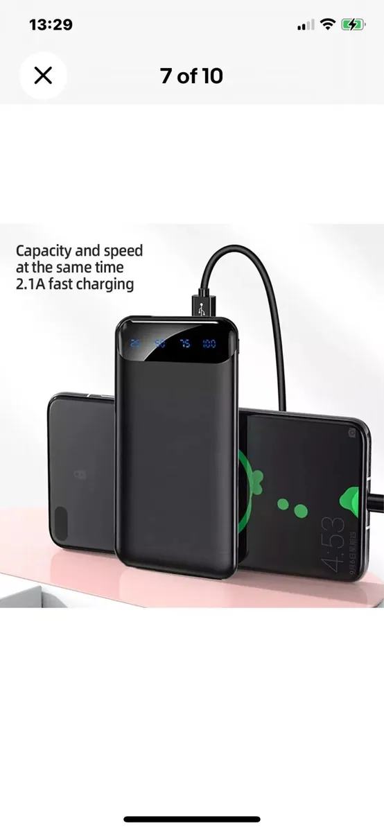 9000000mAh Power Bank Pack 2 USB Fast Charger NEW - Image 2