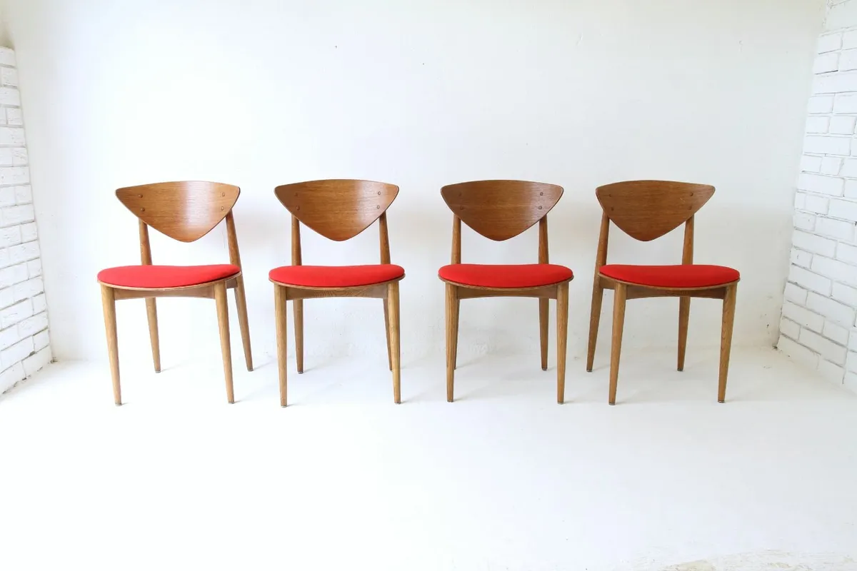Mid Century Danish dining chairs - Image 1