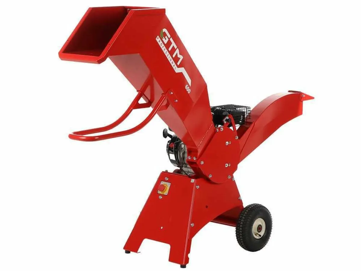 GTM Professional GTS600G Petrol Wood Chipper - Image 3