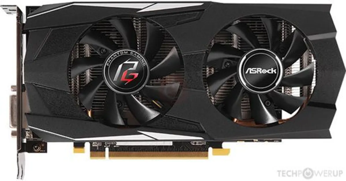 ASRock Phantom Gaming D RX 580 OC 4GB Graphics Card - Image 1