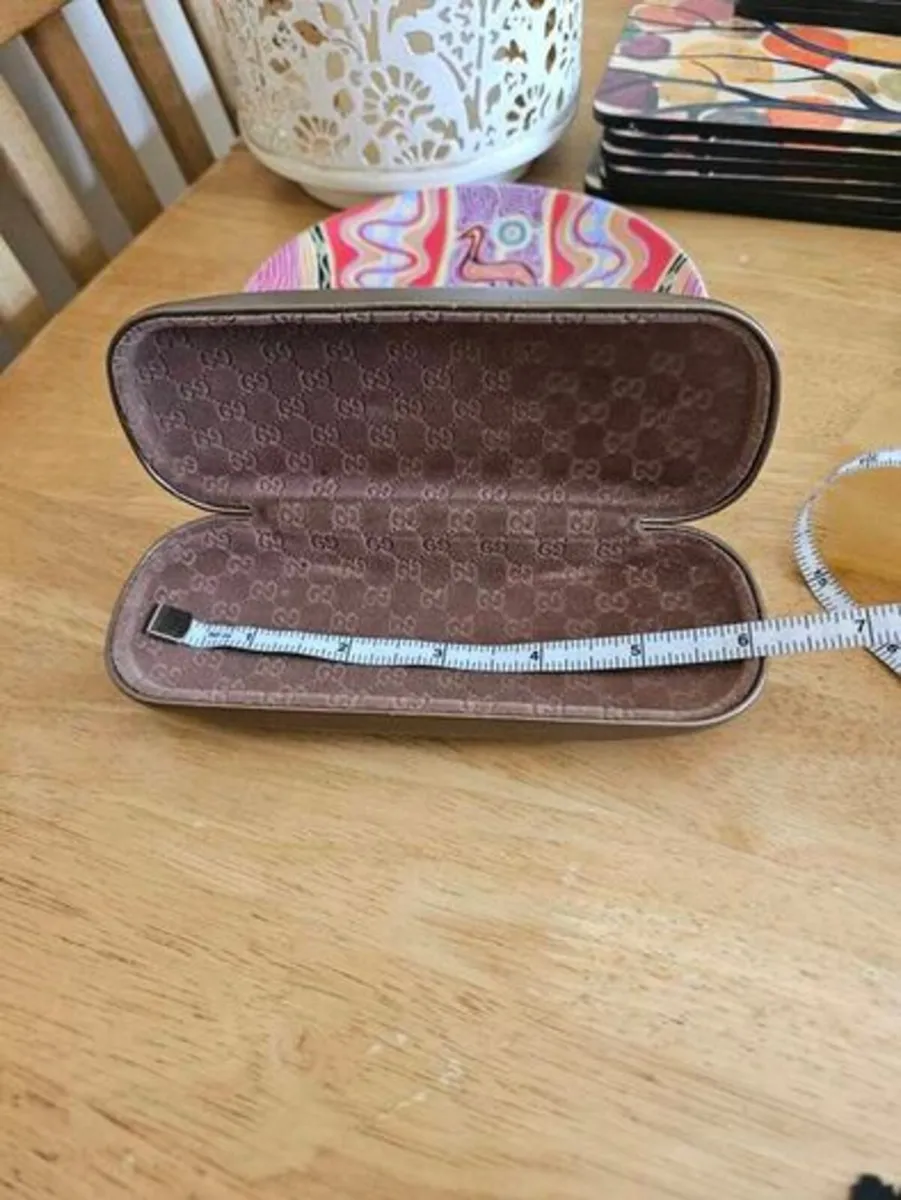Gucci Glasses Case / Authentic / Used - Image 3