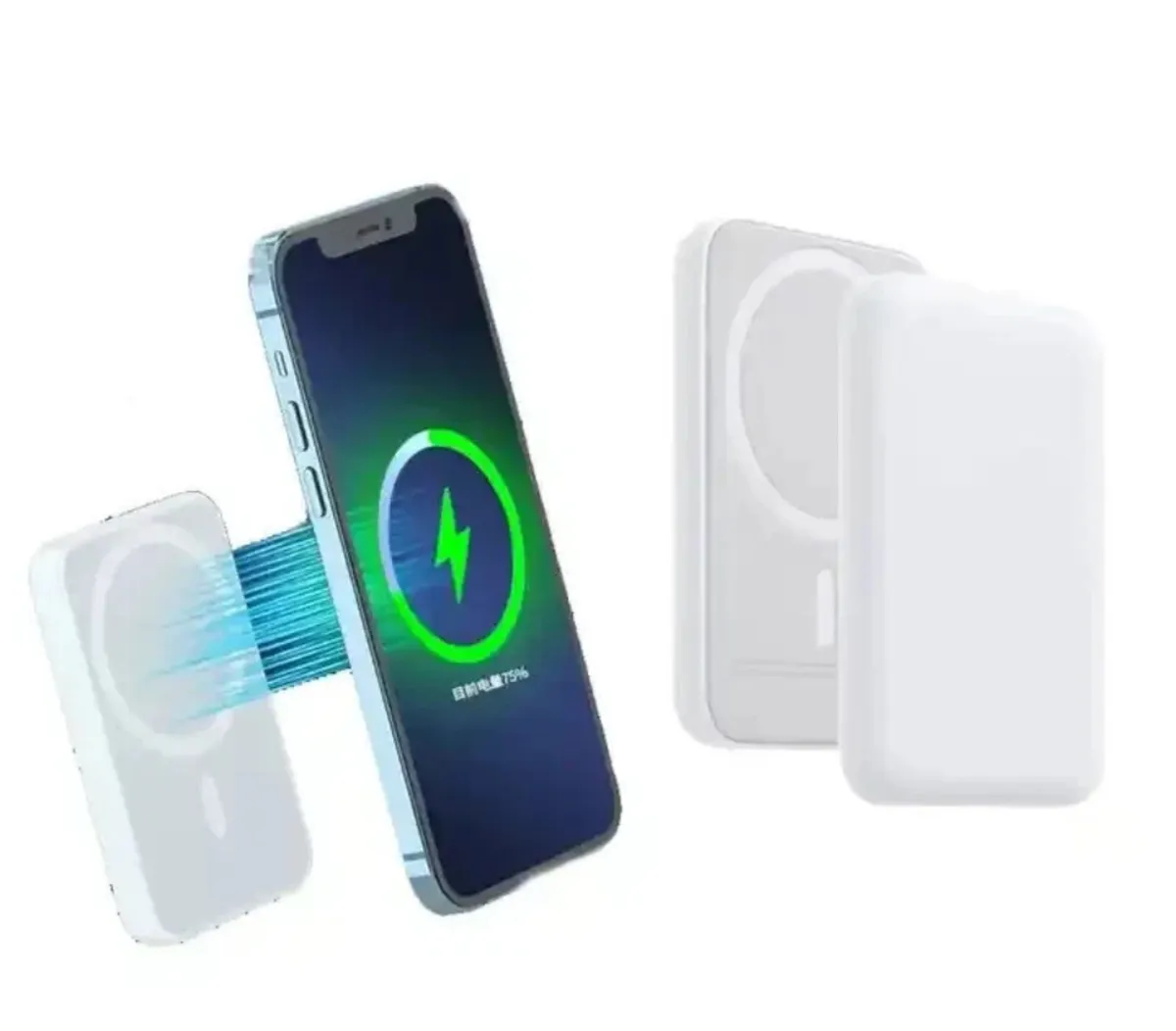 Wireless Magnetic Power Bank 10000mAh for Mobile - Image 1