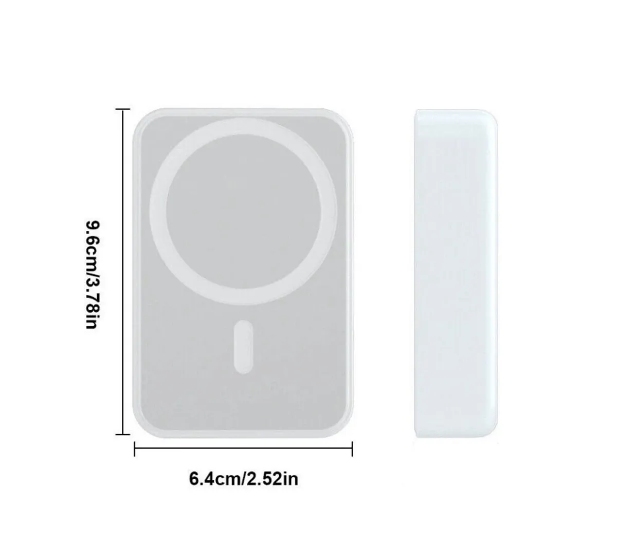 Wireless Magnetic Power Bank 10000mAh for Mobile - Image 3