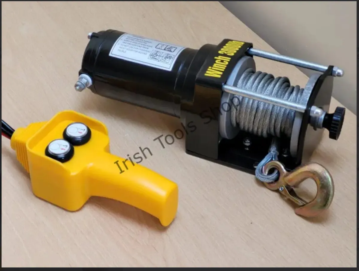 Electric ATV Winch 12V / 24V 3000lbs(1361kgs)