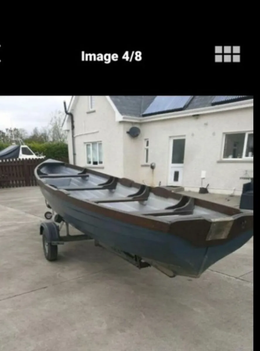 19ff lake boat & 8hp Johnson engine - Image 3