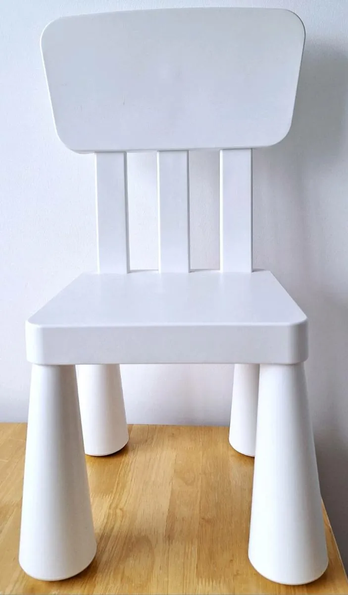 MAMMUT
Children's chair, in/outdoor/white - Image 1
