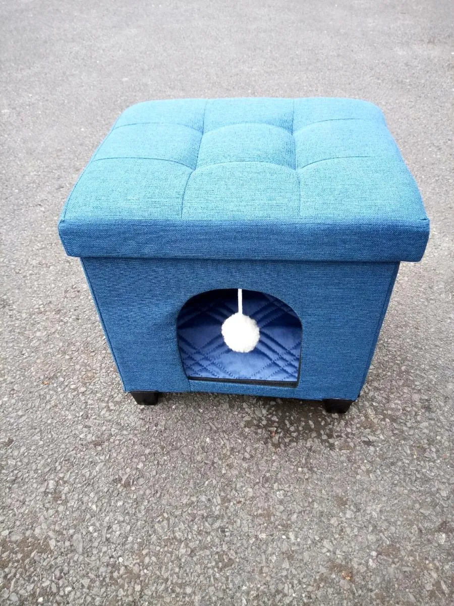 Ottoman Footstool/ Cat Bed - Image 1