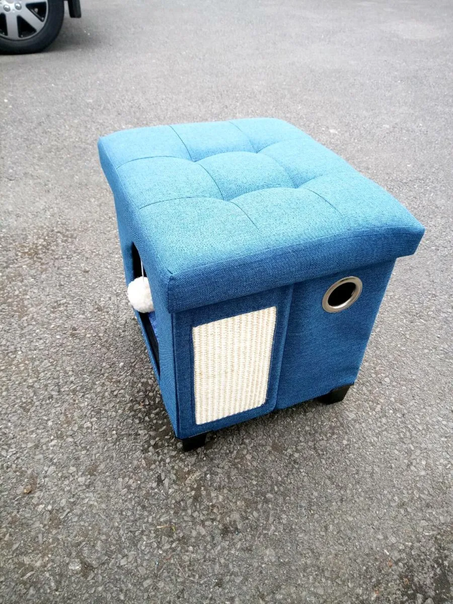 Ottoman Footstool/ Cat Bed - Image 2