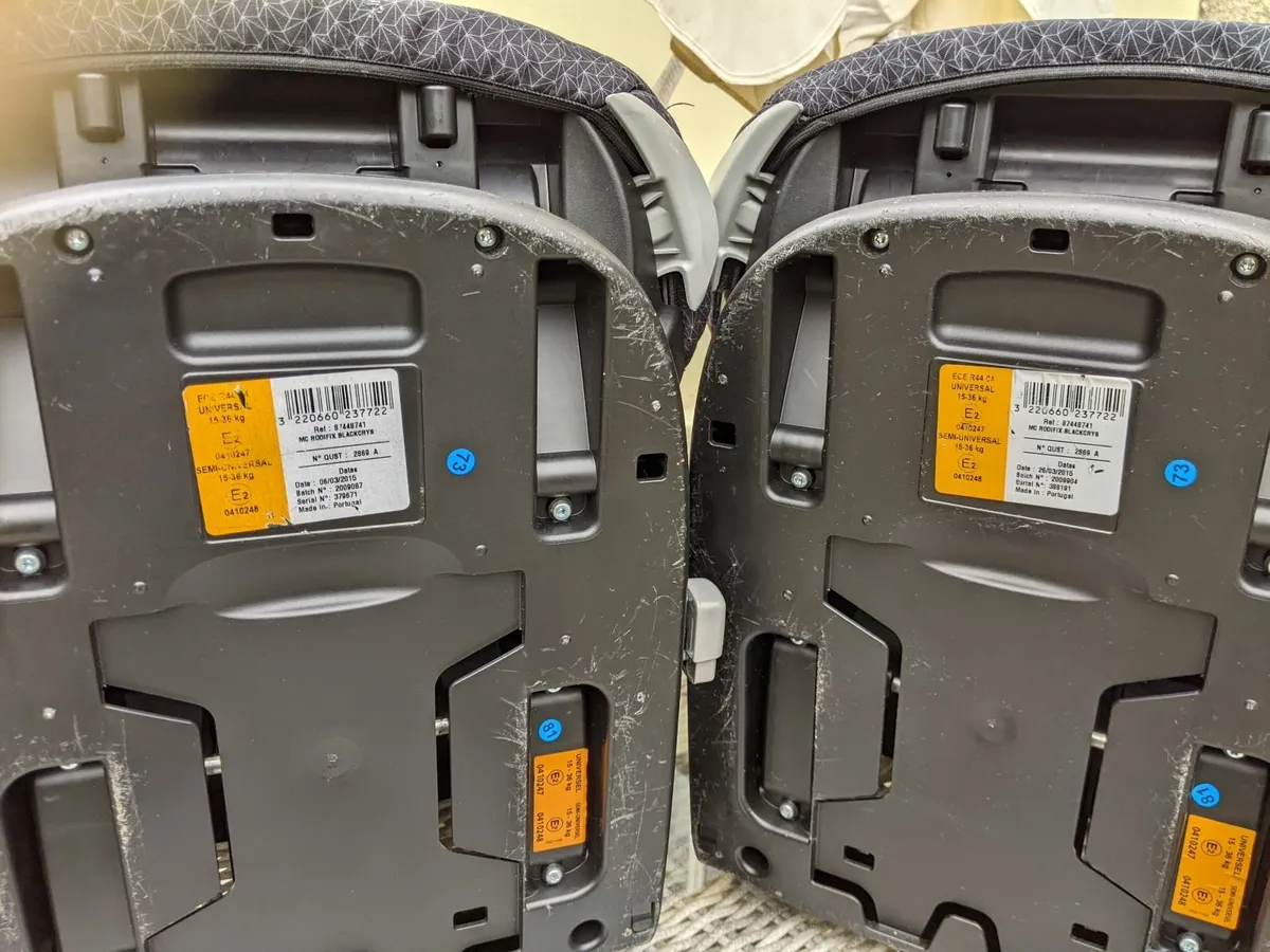 Maxi Cosi Rodifix Booster seats - Image 3