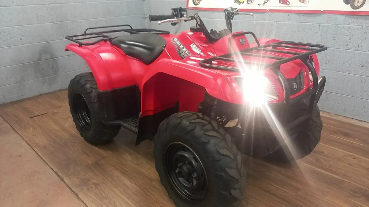 Yamaha YFM 350 Grizzly Quad - Image 1