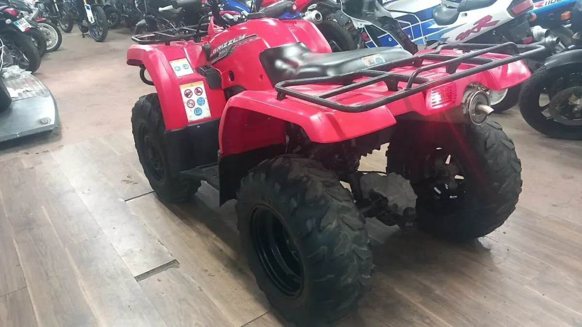 Yamaha YFM 350 Grizzly Quad - Image 4
