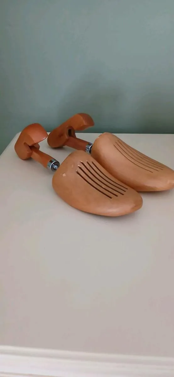 Pair of Wooden Shoe Trees - Image 2