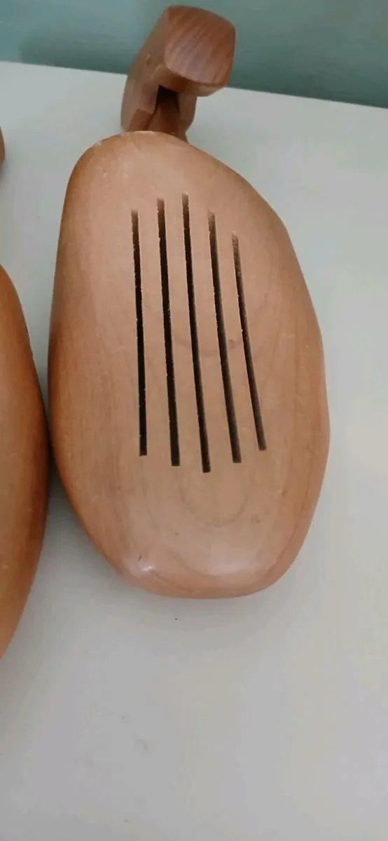 Pair of Wooden Shoe Trees - Image 4