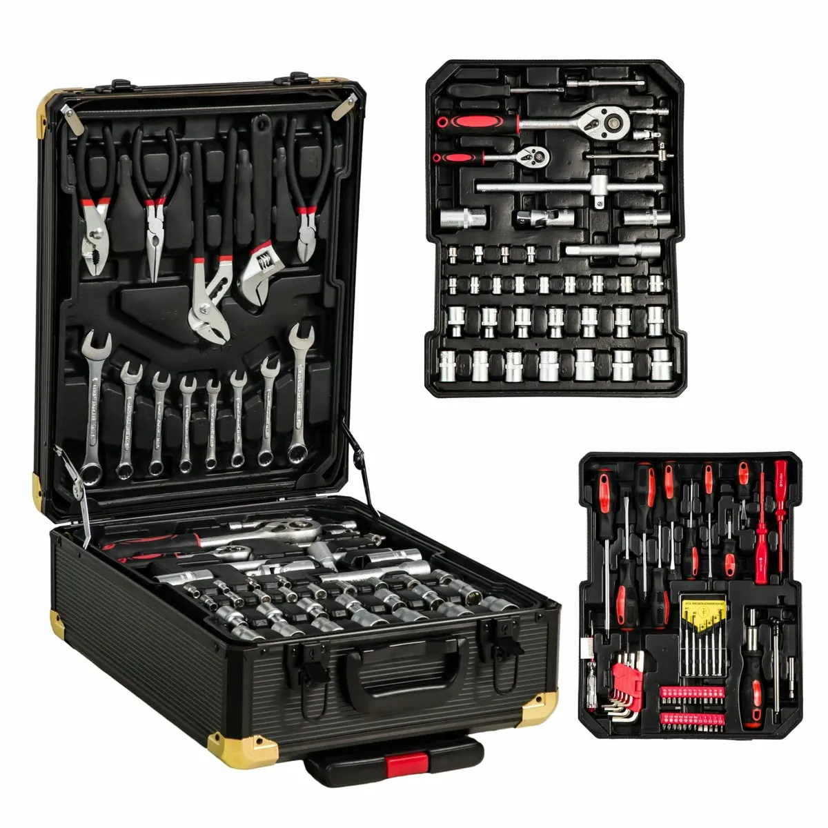 Chrome Vanadium Tool Kit With Case Socket Set - Image 1