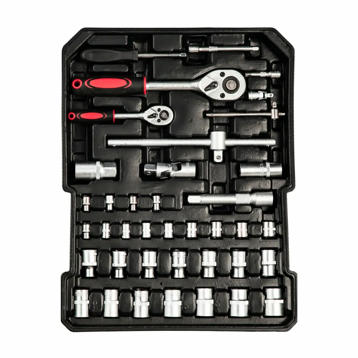 Chrome Vanadium Tool Kit With Case Socket Set - Image 3