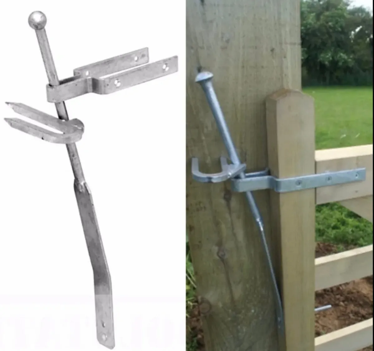 Field Gate Spring Latch Fastener NEW - Image 1