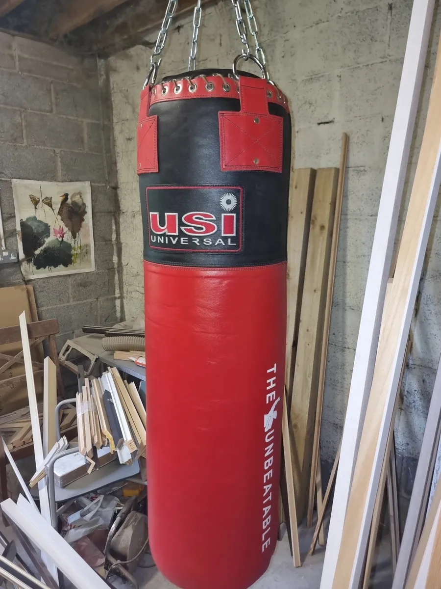 USI Leather 4 Foot Boxing Bag - Image 1