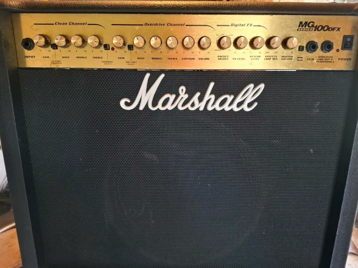 Marshall amp.
