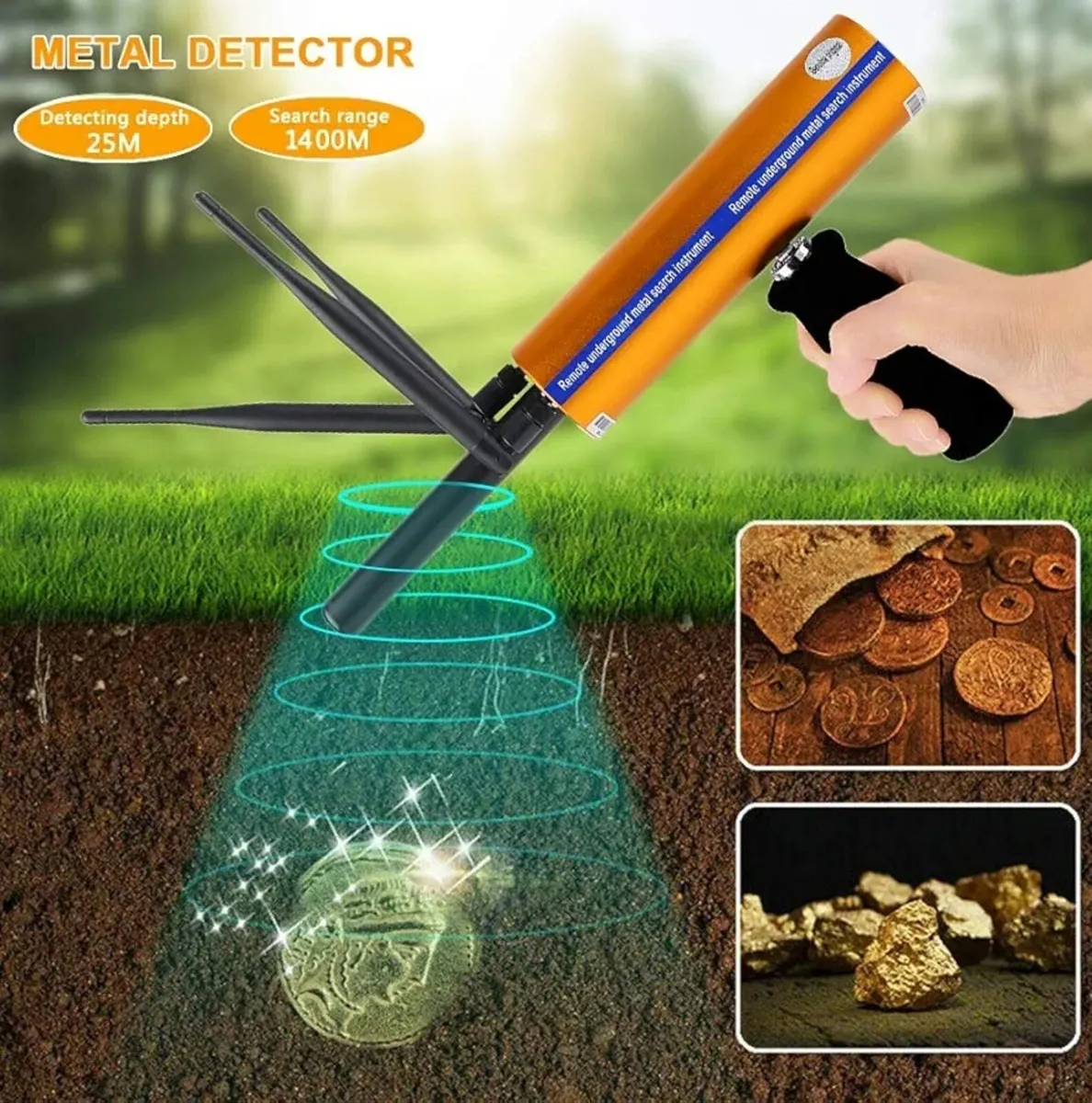 AKS Long Range Metal Detector - Image 2