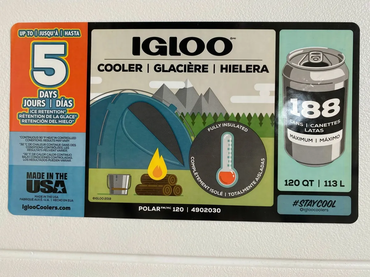 Igloo 113L Cooler Box - Image 4