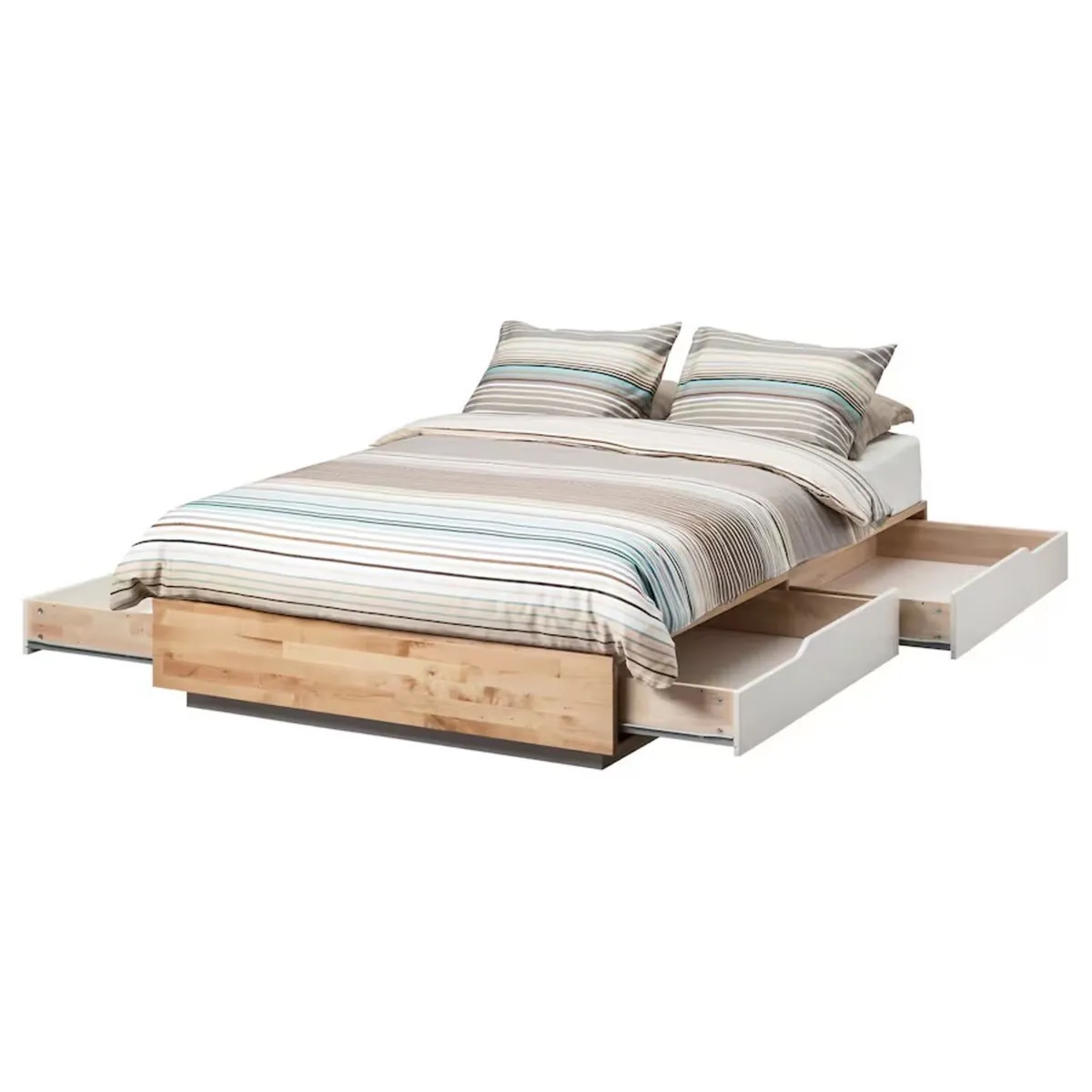 King size double storage bed - Image 2