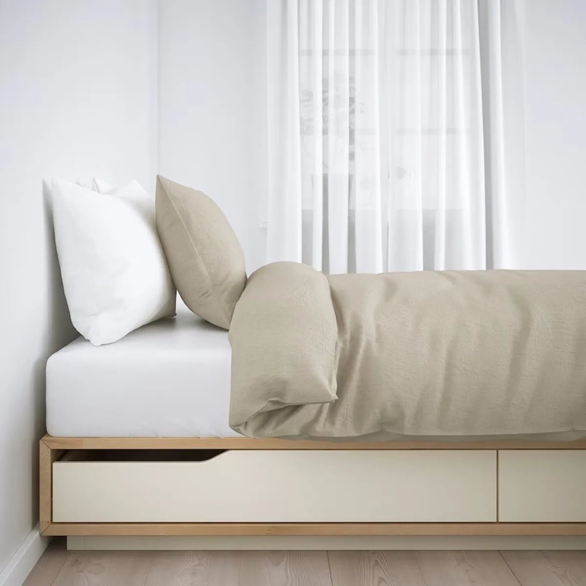 King size double storage bed - Image 3