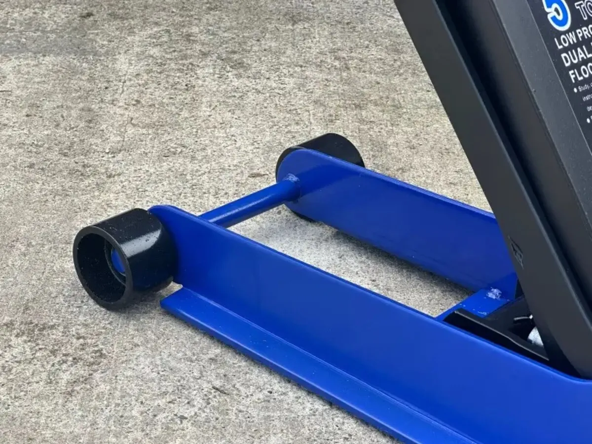 LARGE 5 TON LOW PROFILE TROLLEY JACK - Image 3