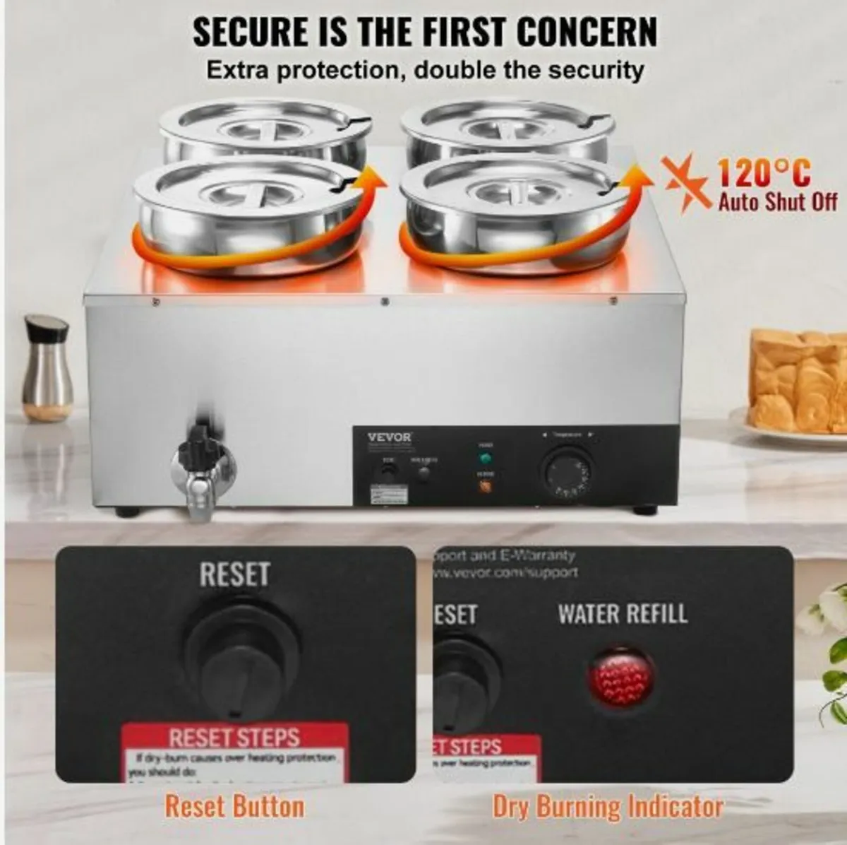Commercial Soup Warmer Soup Station - Image 2