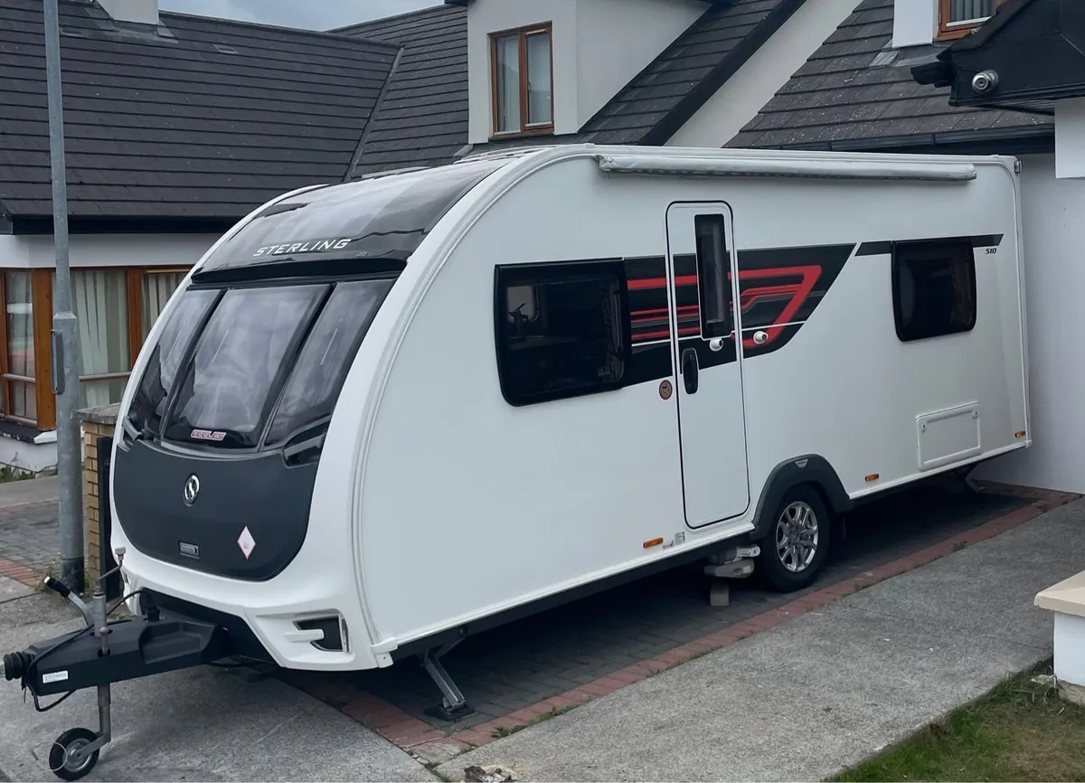 2017 Sterling fixed bed & remote mover & Awning - Image 1