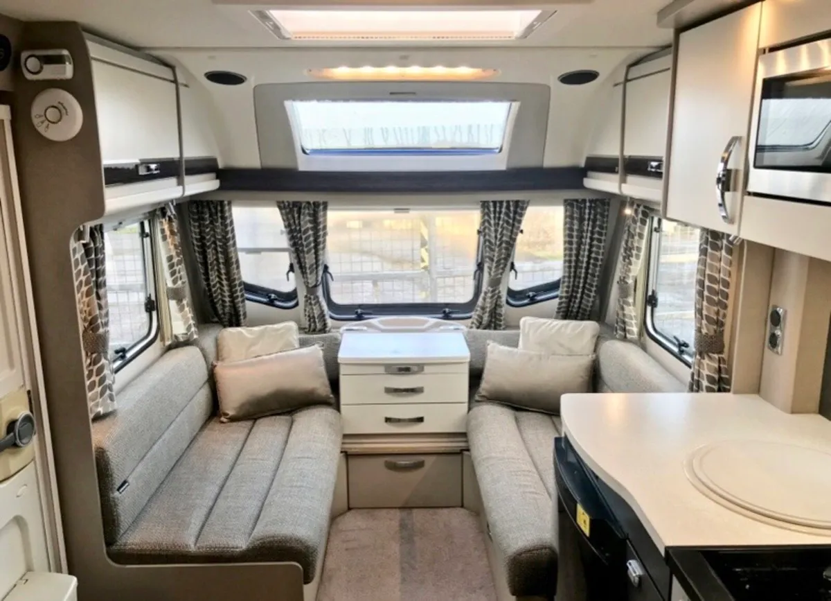 2017 Sterling fixed bed & remote mover & Awning - Image 4