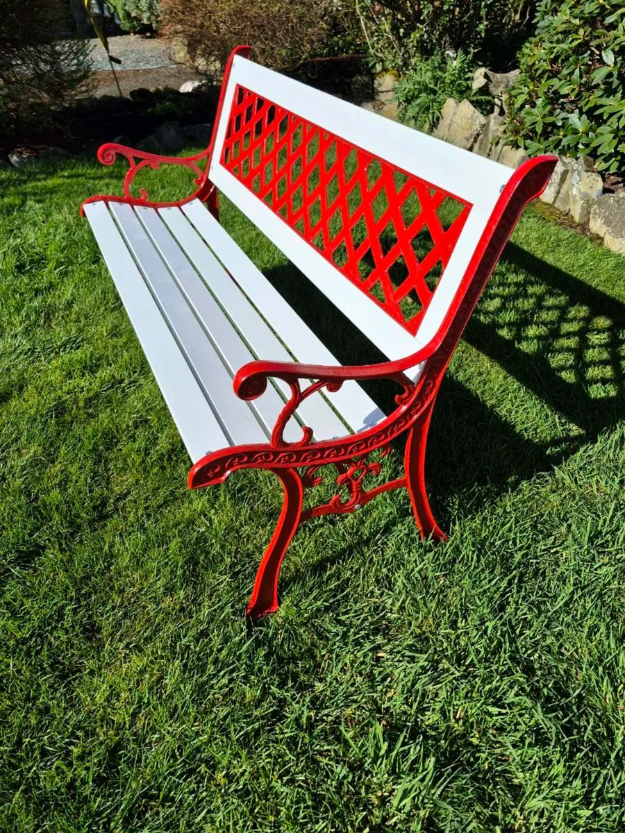 Cast iron Garden bench - Image 1