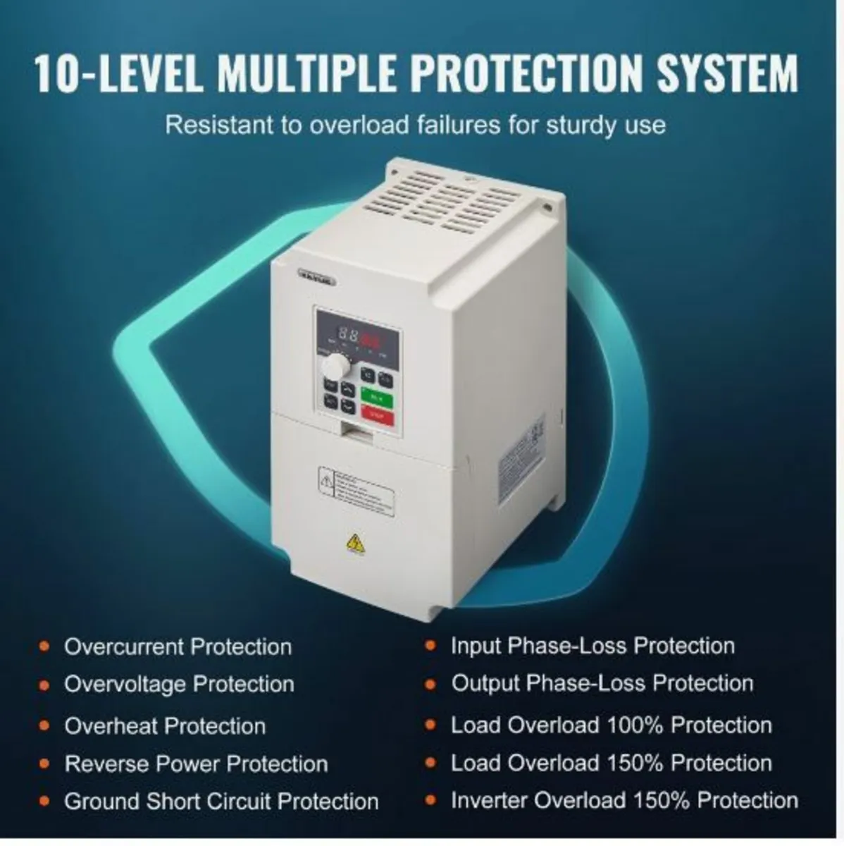 VFD 5HP 4KW 18A 1 or 3 Phase AC 220V - Image 4