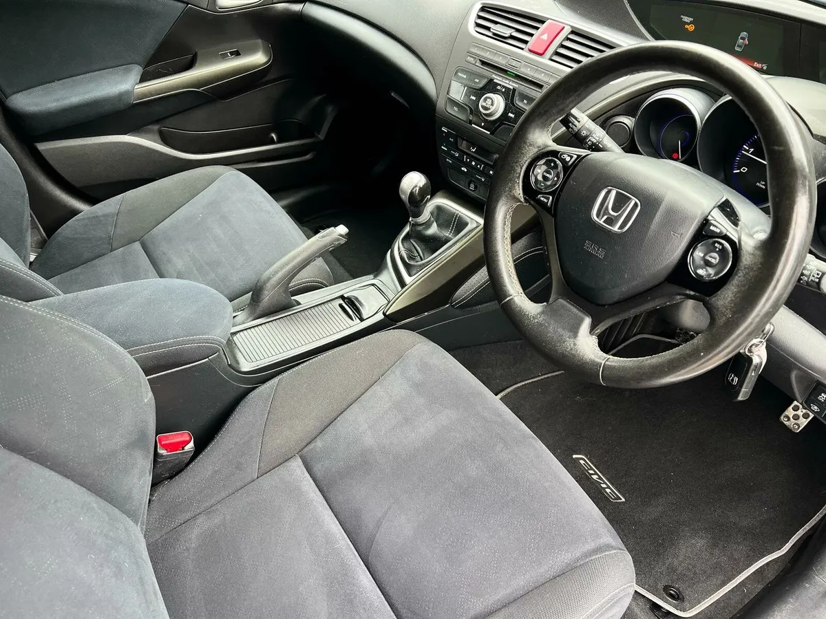 Honda Civic 2014 1.6 Diesel Sport new nct 4/26 tax - Image 4