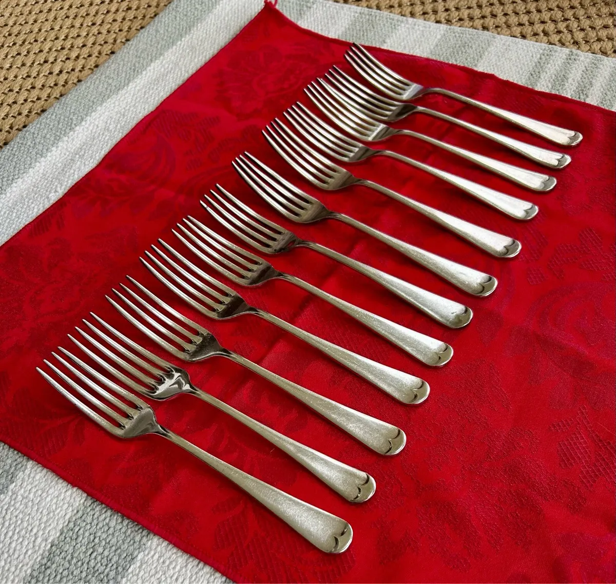 Vintage Newbridge electroplated silver cutlery - Image 2