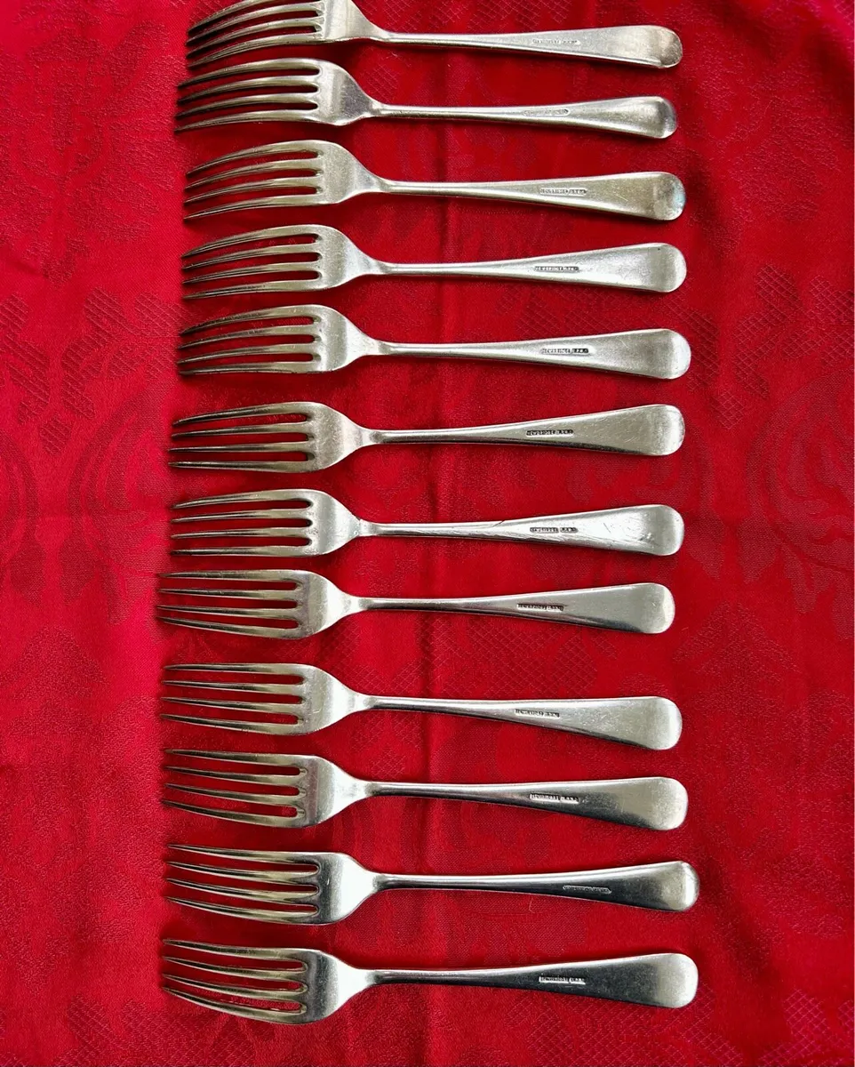 Vintage Newbridge electroplated silver cutlery - Image 3