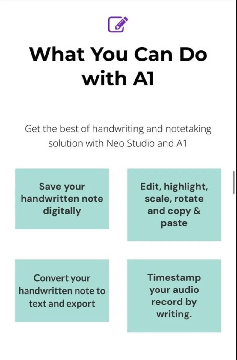 NEO A1 SmartPen & Planner NEW - Image 4