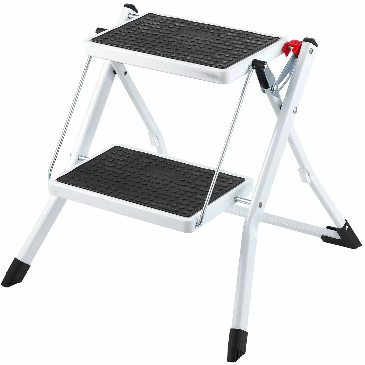 Step Ladder 2-Step 150kg Capacity, Ergonomic Fold - Image 1