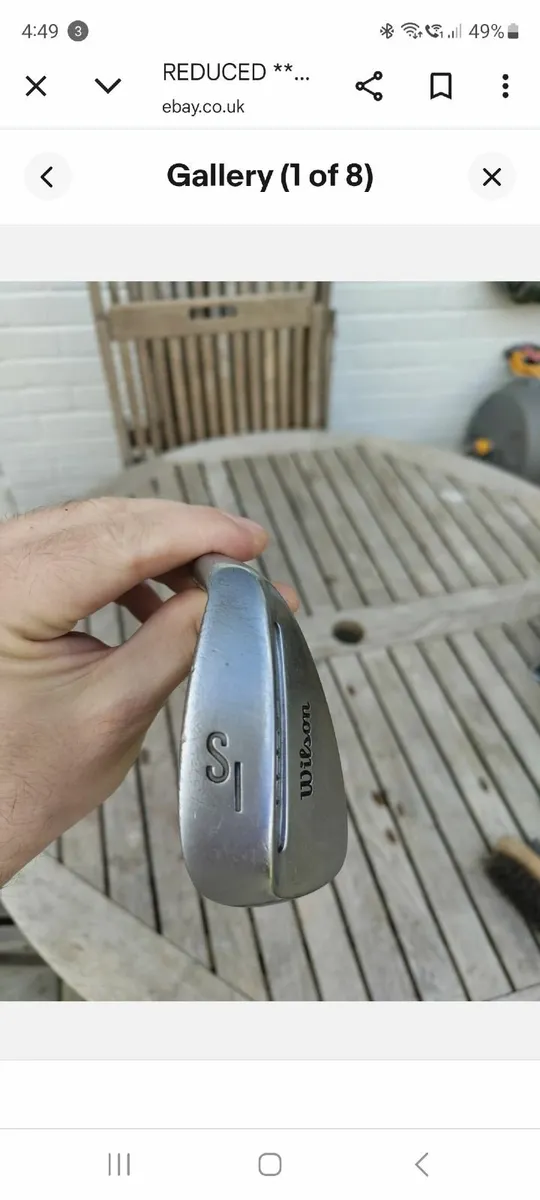 Wilson Staff 1200 Lt Sand Iron - Image 1