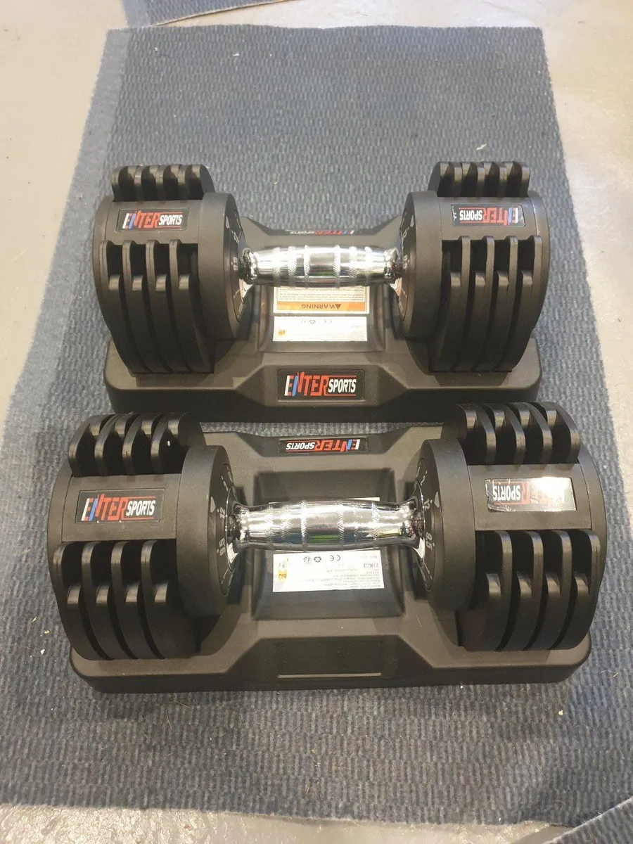 Enter sports adjustable dumbells cost 152 euro - Image 1