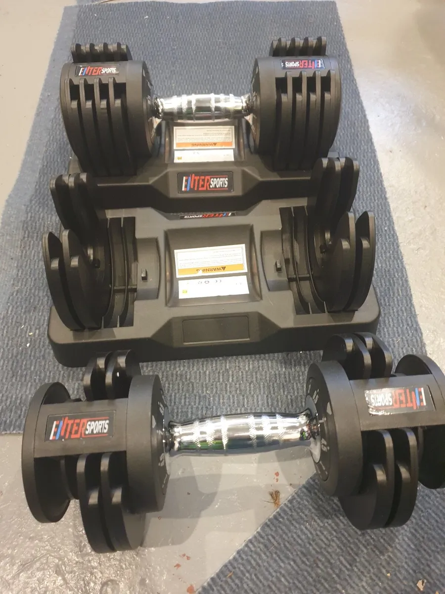 Enter sports adjustable dumbells cost 152 euro - Image 2