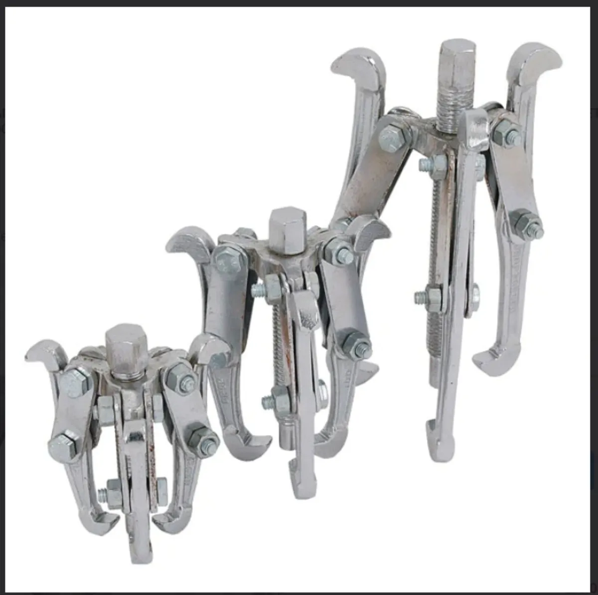 3 Piece Bearing Puller Set 3″, 4″& 6″