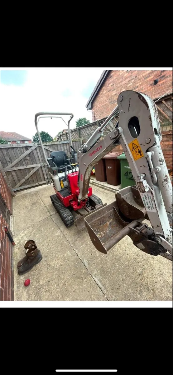 MINI DIGGER HIRE CORK