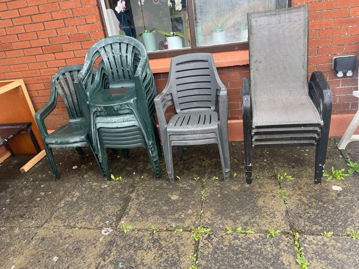 20 garden chairs for sale (for parties) - Image 3