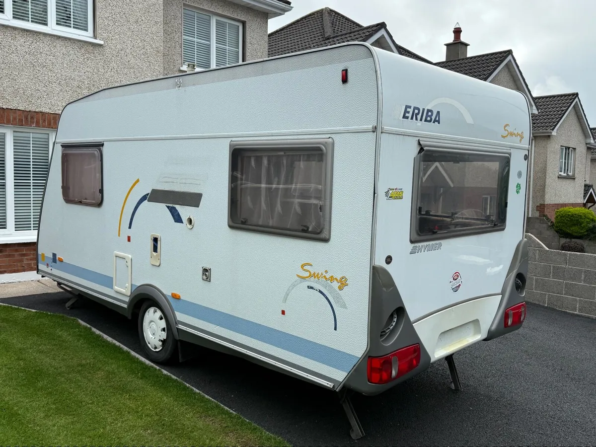 HYMER Eriba Swing 4 berth 16ft - 950 kg Caravan - Image 2