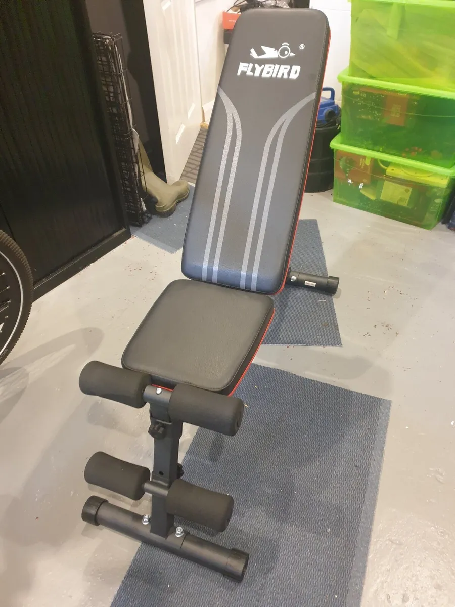 NEW FLYBIRD Adjustable Bench,Utility Weight Bench - Image 1