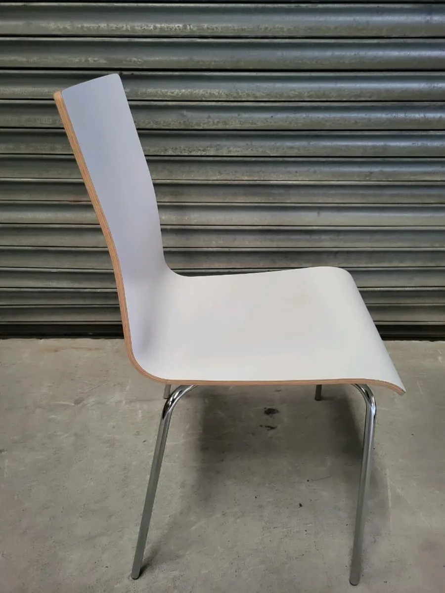 Top Quality Multi Purpose Chrome Frame Chairs. - Image 4