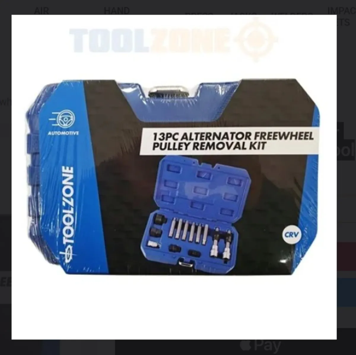 Toolzone 13 Piece Alternator Freewheel Pulley Remo